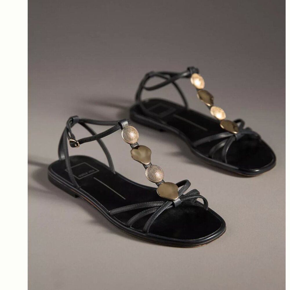 Dolce Vita Faun Studded Strappy Sandals for Anthropology sz 9.5